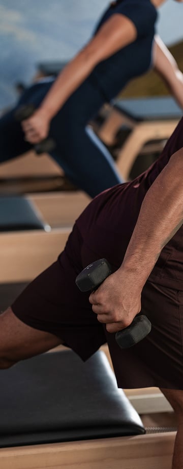 Club Pilates class in session